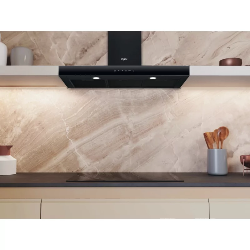 Kontrolsat - Wall Chimney Cooker Hood Whirlpool 420m³/h - WHBS92FLTK