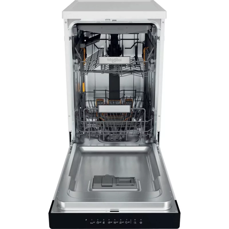 Kontrolsat - Whirlpool WH6FB10BS7A0W Dishwasher - 10 Place Settings - Slimline 45 cm - White