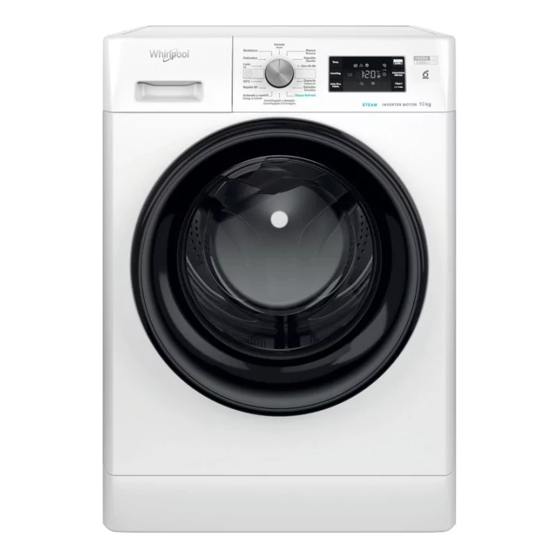 Kontrolsat - Máquina Lavar Roupa Whirlpool - 10Kg - Classe A - FFB 10489 BV SPT