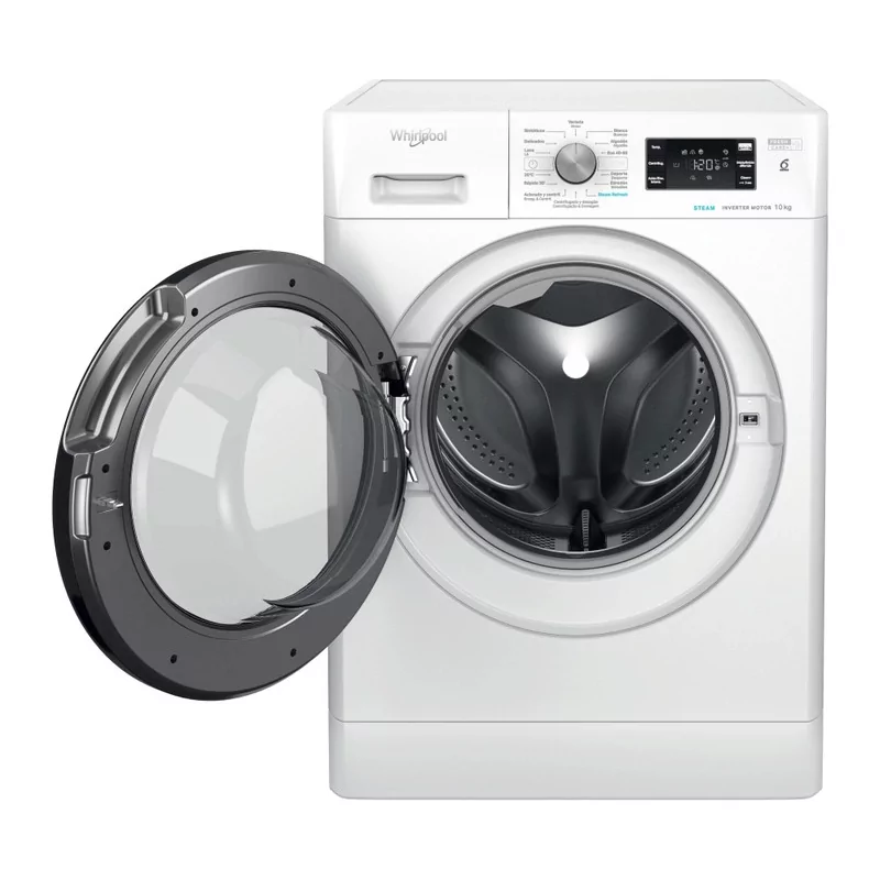 Kontrolsat - Máquina Lavar Roupa Whirlpool - 10Kg - Classe A - FFB 10489 BV SPT