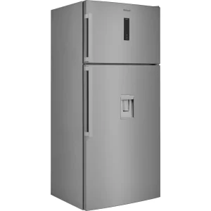 Kontrolsat - Whirlpool W84TE72XAQUA American Fridge Freezer (587L - Class E - Stainless)