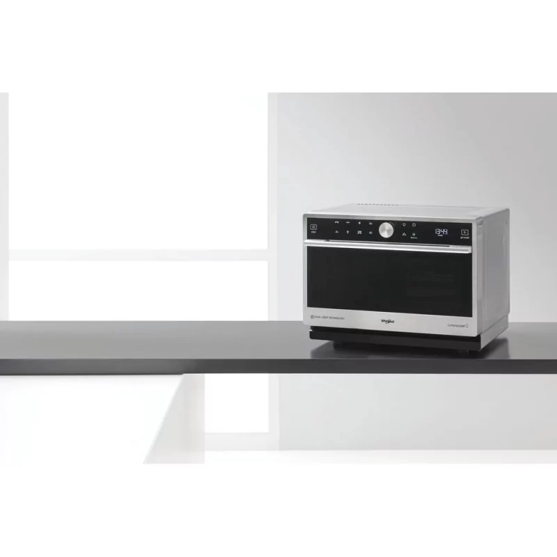 Kontrolsat - Micro-ondas Combinado Whirlpool MWSC 9133 SX - 33L Preto e Inox