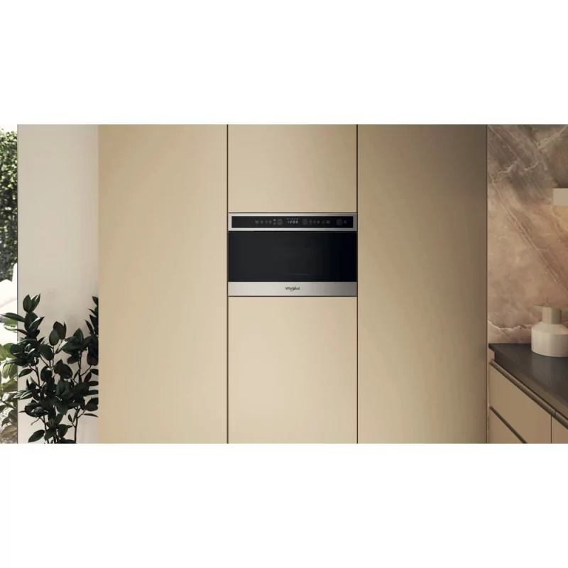 Kontrolsat - Micro-ondas Grill Whirlpool WMN4I4BX Embutido - 22L, Preto/Inox