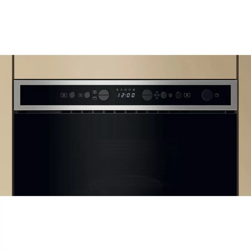 Kontrolsat - Micro-ondas Grill Whirlpool WMN4I4BX Embutido - 22L, Preto/Inox