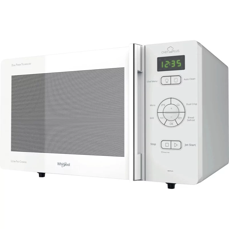 Kontrolsat - Micro-ondas Grill Whirlpool 25L Branco - MCP-345-WH Kontrolsat - Micro-ondas Grill Whirlpool 25L Branco - MCP-345-WH