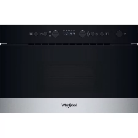 Kontrolsat - Micro-ondas Grill Embutido Whirlpool WMN574BX - 22L, Preto/Inox