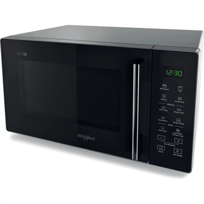 Kontrolsat - Micro-ondas Whirlpool 25L Preto Toque - MWP 254 SB