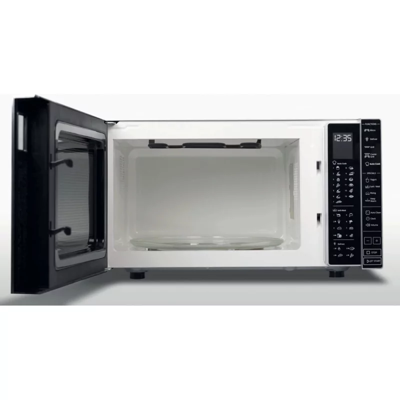 Kontrolsat - Micro Ondas + Grill Whirlpool Cook30 - 30 Litros - Preto / Inox - WMWP 303 SB