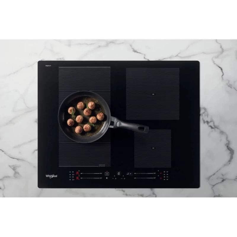 Kontrolsat - Placa de Indução Whirlpool WF S9365 BF/IXL - 4 Zonas