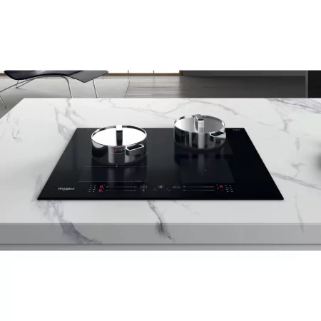 Kontrolsat - Placa de Indução Whirlpool WF S9365 BF/IXL - 4 Zonas