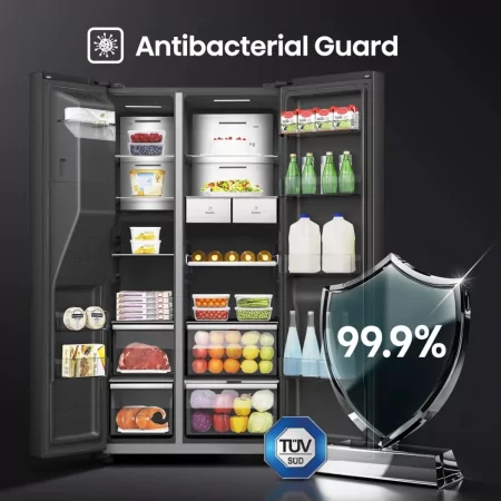 Kontrolsat - Hisense RS9P628GPFE American Fridge Freezer (614L - Class E - Black) Kontrolsat - Hisense RS9P628GPFE American Fridge Freezer (614L - Class E - Black)