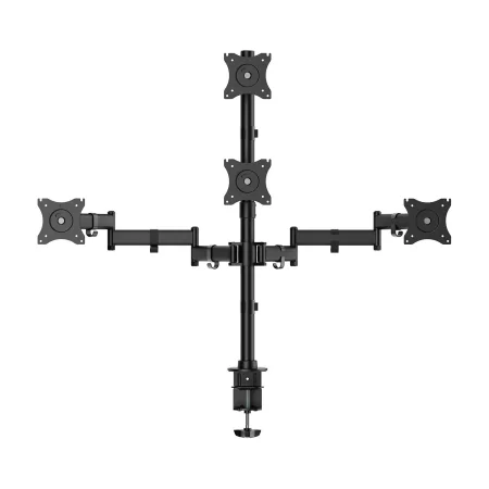 Kontrolsat - Suporte de Mesa Aisens - Giratório / Inclinável - 4 Monitores de 13 a 27 polegadas - Preto - DT27TSR-379 Kontrolsat - Suporte de Mesa Aisens - Giratório / Inclinável - 4 Monitores de 13 a 27 polegadas - Preto - DT27TSR-379