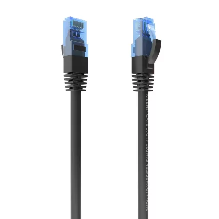 Kontrolsat - Cabo de Rede RJ45 Cat.6 UTP AWG26 Aisens A135-0845 – 2 m, Preto Kontrolsat - Cabo de Rede RJ45 Cat.6 UTP AWG26 Aisens A135-0845 – 2 m, Preto