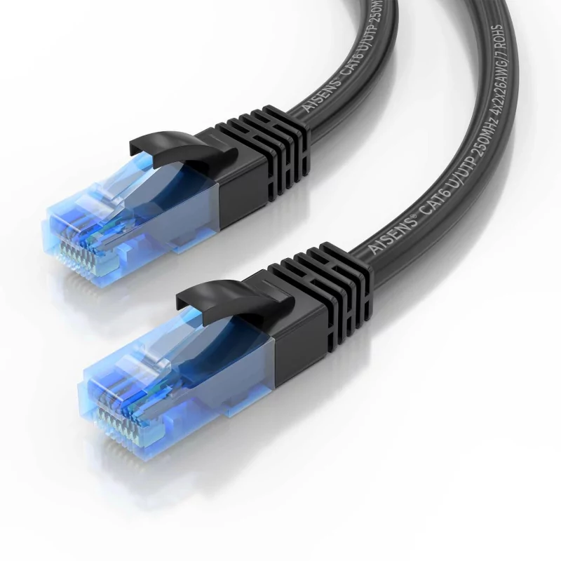 Kontrolsat - Cabo de Rede RJ45 Cat.6 UTP AWG26 Aisens A135-0845 – 2 m, Preto