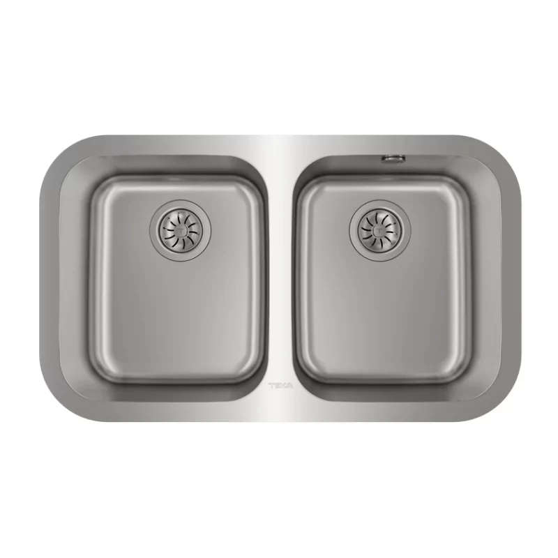 Kontrolsat - Teka Sink BE 2C 780 Stainless Steel Built-in 77.9x46.4cm Kontrolsat - Teka Sink BE 2C 780 Stainless Steel Built-in 77.9x46.4cm