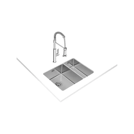 Kontrolsat - Teka Kontrolsat Stainless Steel Top-Mount Sink 58cm Kontrolsat - Teka Kontrolsat Stainless Steel Top-Mount Sink 58cm
