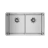 Teka Lava Louça Be Linea RS15 2C 740 Aço Inox 2 Pias