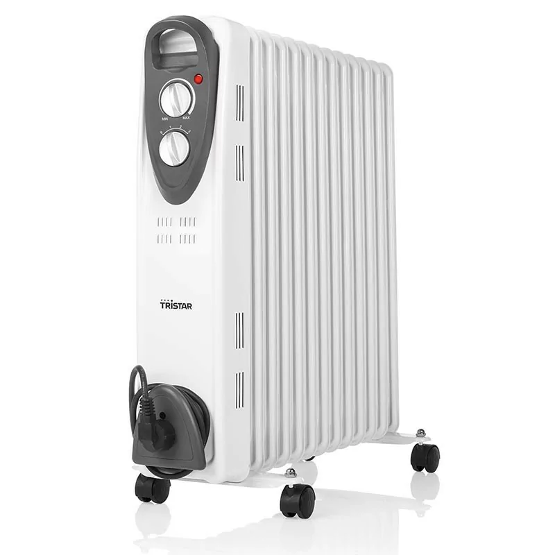 Tristar Aquecedor Radiador a Óleo 13 Elementos 2500W Branco KA-5093|Tristar|8713016052162 Tristar Aquecedor Radiador a Óleo 13 Elementos 2500W Branco KA-5093|Tristar|8713016052162