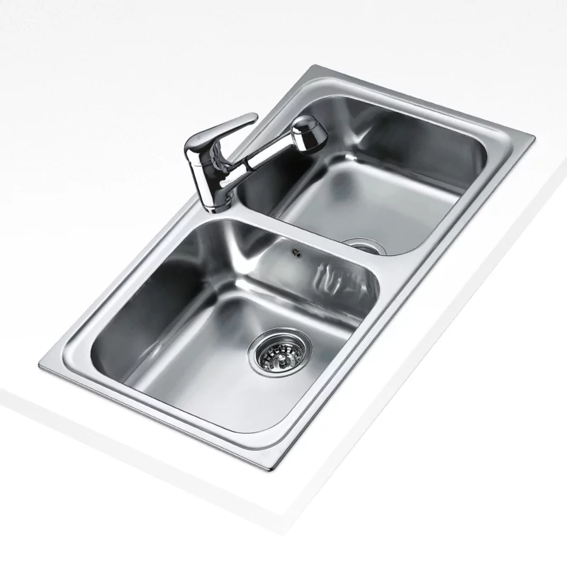 Kontrolsat - Teka Lava Louça Classic 2c 86 Inox 90cm Ref: 029.L.10119021
