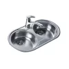 TEKA Dishwasher DR 80 2C - Efficient Cleaning, Stainless Steel