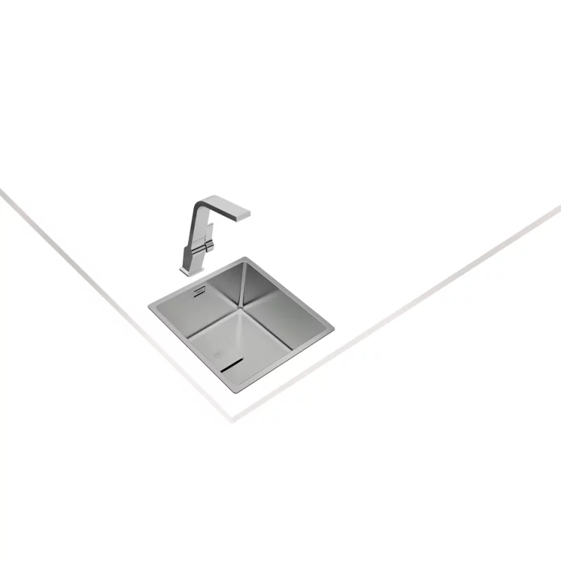 Kontrolsat - Teka Flex Linea Rs15 40.40 Stainless Steel Sink 40x40cm