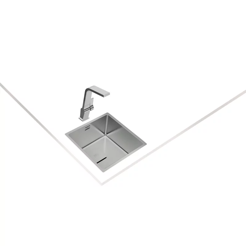 Kontrolsat - Teka Flex Linea Rs15 40.40 Stainless Steel Sink 40x40cm