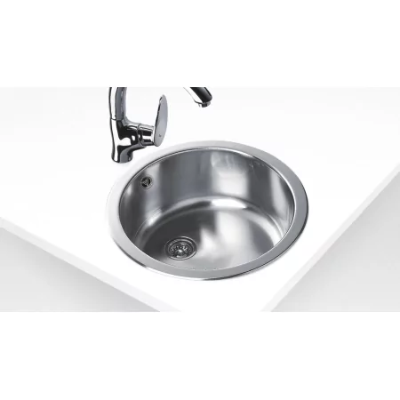 Kontrolsat - Teka Round 45 1C Stainless Steel Sink 029.L.10108035 Kontrolsat - Teka Round 45 1C Stainless Steel Sink 029.L.10108035
