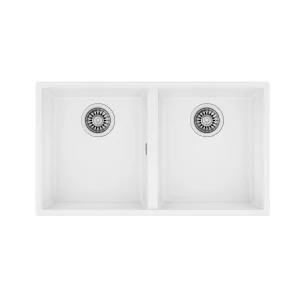 Kontrolsat - Teka Lava Louça Square 2c 760 Tg Artic White Tegranite+