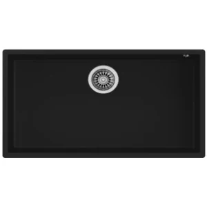 Kontrolsat - Teka Sink Square 72.40 Tg Black Built-in 76x44cm