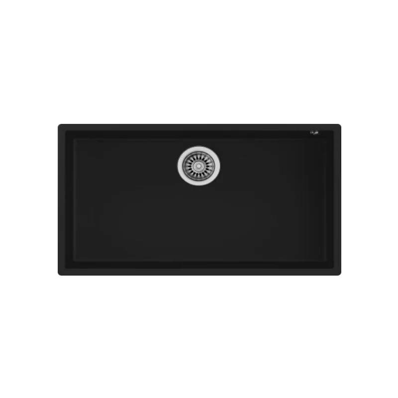 Kontrolsat - Teka Sink Square 72.40 Tg Black Built-in 76x44cm Kontrolsat - Teka Sink Square 72.40 Tg Black Built-in 76x44cm