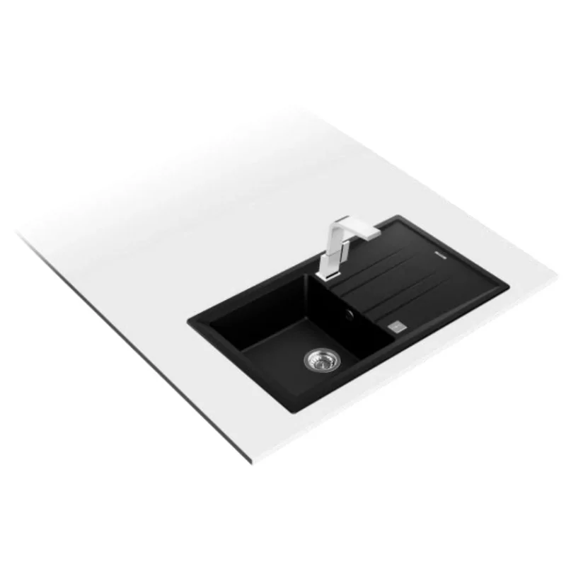 Kontrolsat - Teka Stone 50 B-tg 1c 1e Black Carbon Built-in Sink