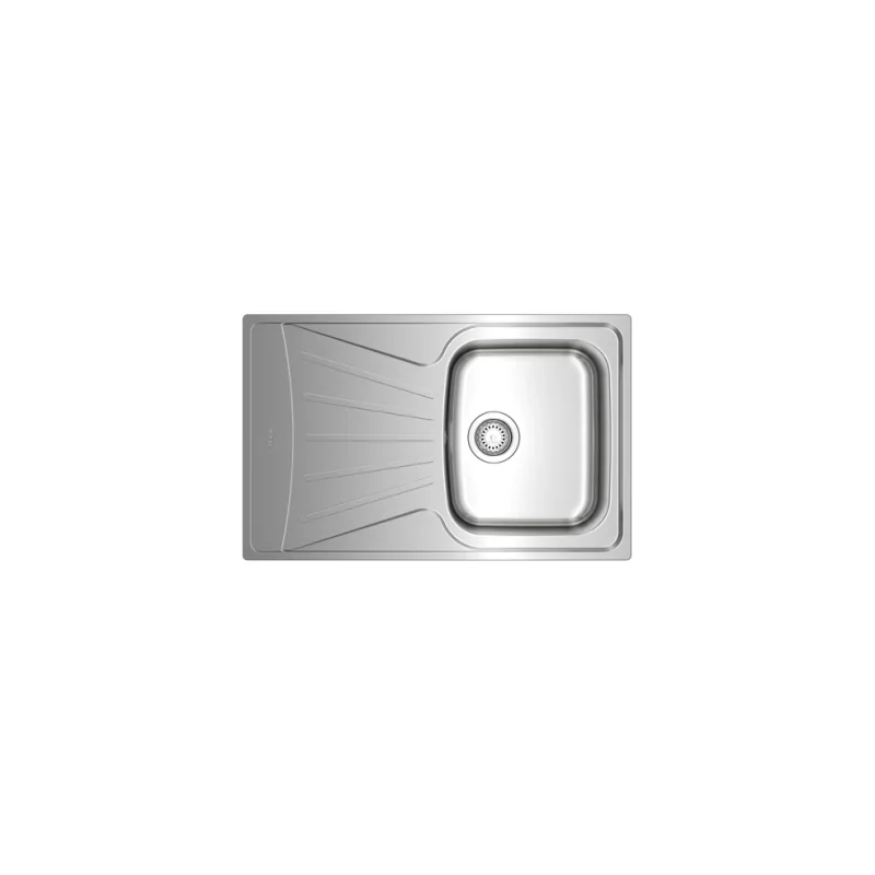 Kontrolsat - Teka Starbright 45 E-xp Sink - Stainless Steel 1 Bowl Reversible, Inox