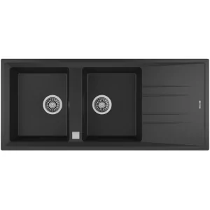 Kontrolsat - Teka Stone 80 B-tg 2c 1e Black Carbon Kitchen Sink