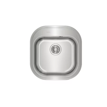 Kontrolsat - Teka Stylo 1C Square Stainless Steel Kitchen Sink 48.5x16.5cm