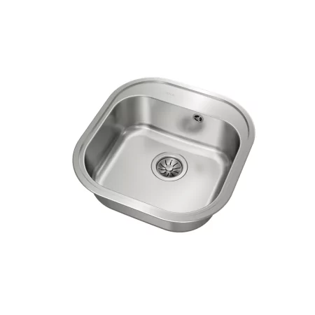 Kontrolsat - Teka Stylo 1C Pia de Cozinha Inox Quadrada 48.5x16.5cm Kontrolsat - Teka Stylo 1C Pia de Cozinha Inox Quadrada 48.5x16.5cm