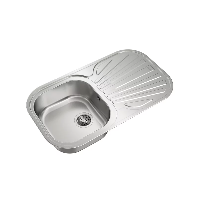 Kontrolsat - Teka Stylo 1c.1e Rev Stainless Steel Top-Mount Rectangular Sink