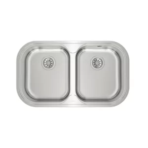 Kontrolsat - Teka Stylo 2c Kitchen Sink - 2 Bowls, Stainless Steel