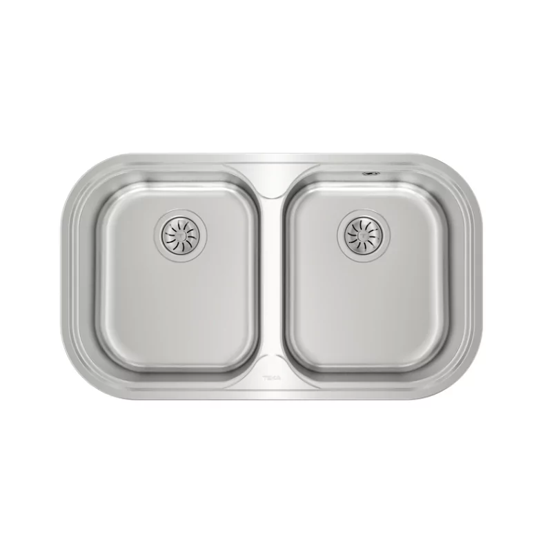 Kontrolsat - Lava Louça Teka Stylo 2c - 2 Pias Inox (Ref: 10107028) Kontrolsat - Lava Louça Teka Stylo 2c - 2 Pias Inox (Ref: 10107028)