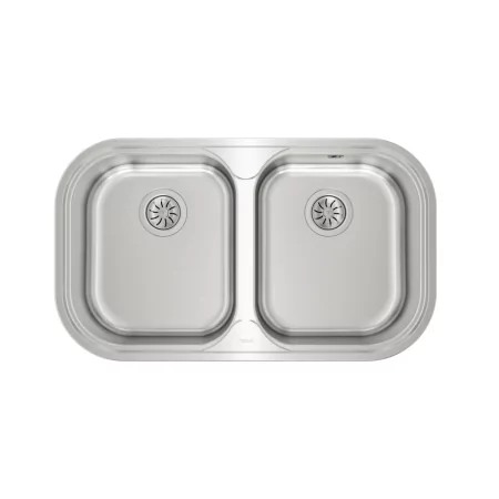 Kontrolsat - Teka Stylo 2c Kitchen Sink - 2 Bowls, Stainless Steel Kontrolsat - Teka Stylo 2c Kitchen Sink - 2 Bowls, Stainless Steel