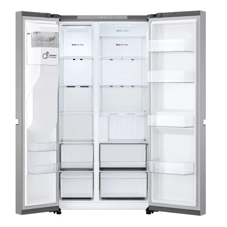 Kontrolsat - LG GSLC40PYPE American Fridge Freezer (638L - Class E - Platinum) Kontrolsat - LG GSLC40PYPE American Fridge Freezer (638L - Class E - Platinum)