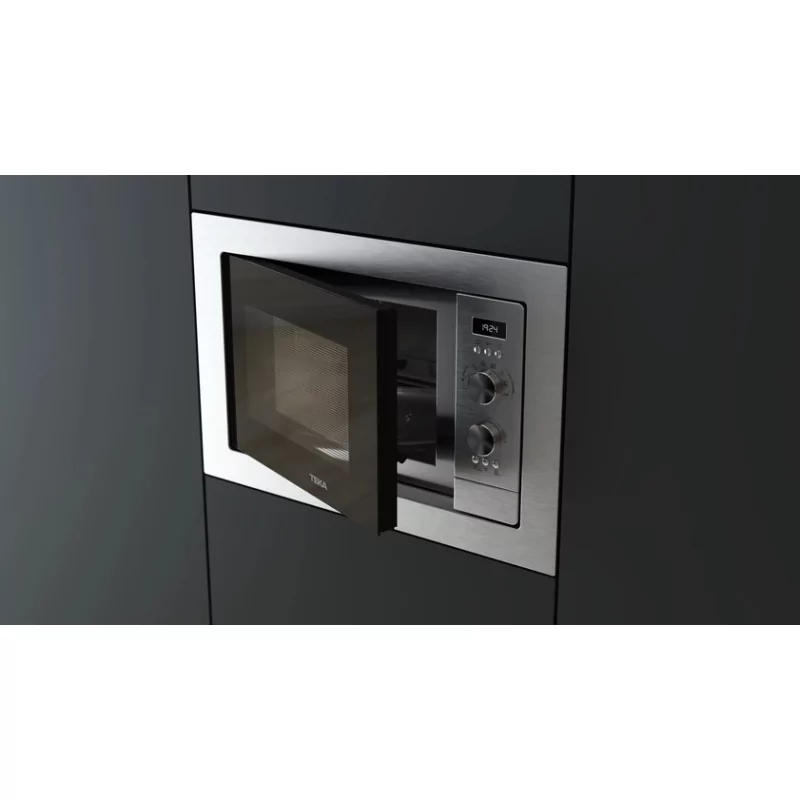 Kontrolsat - Micro-ondas de Encastre Teka - (20L - 800W - 5 Níveis - Inox) - NEO MB 6200 BI SS