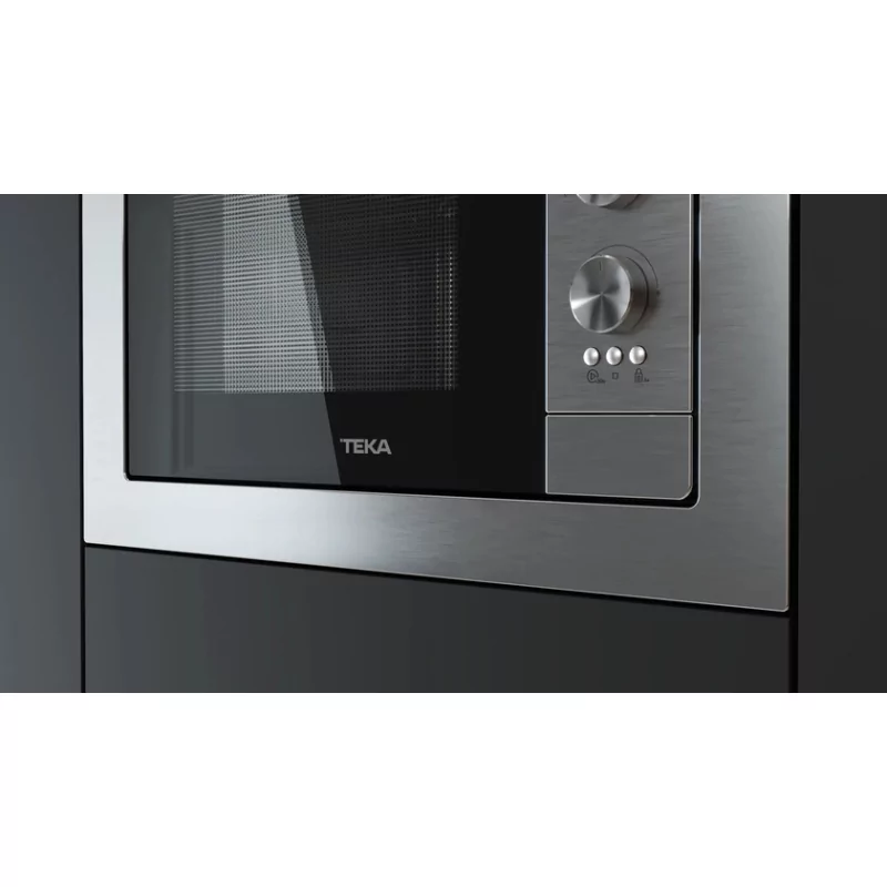 Kontrolsat - Micro-ondas de Encastre Teka - (20L - 800W - 5 Níveis - Inox) - NEO MB 6200 BI SS