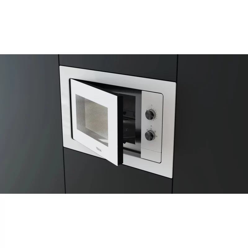 Kontrolsat - Micro-ondas de Encastre Teka - (800W - 20L - 5 Níveis - Branco) - NEO MB 6200 BI WH