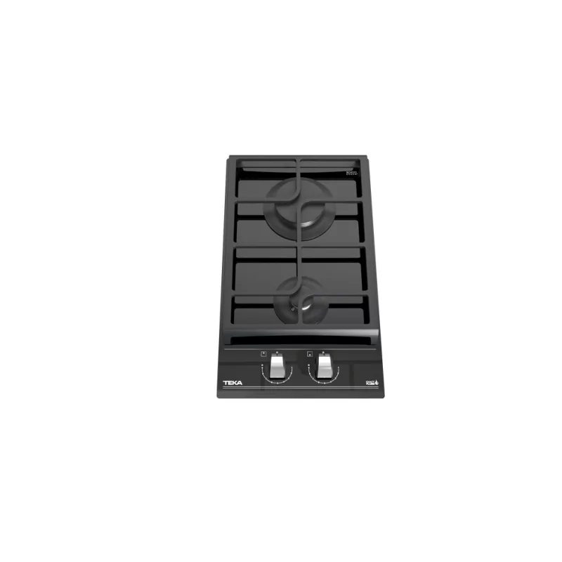 Kontrolsat - Teka GZC 32300 XBA BK Placa a Gás 30cm 2 Zonas Vidro Preto