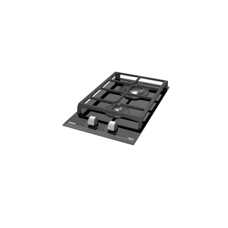 Kontrolsat - Teka GZC 32300 XBA BK Placa a Gás 30cm 2 Zonas Vidro Preto