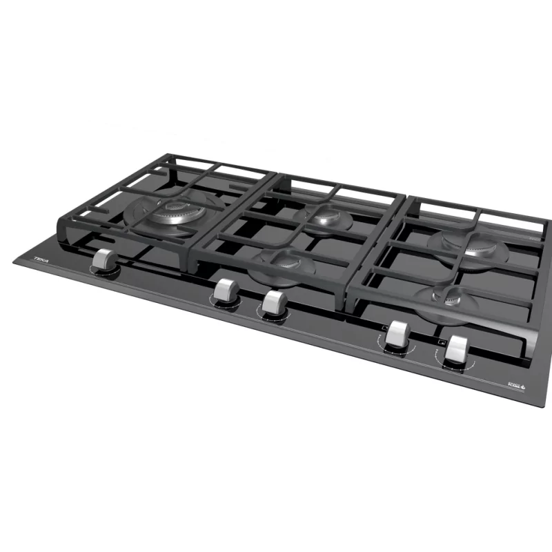 Kontrolsat - Teka GZC 95320 XBA BK Gas Hob 90cm 5 Zones Black Glass ExactFlame