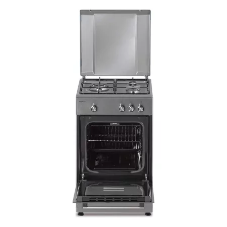 Kontrolsat - INFINTION CC57TAC Cooker (Electric - 4 Burners - Stainless Steel) Kontrolsat - INFINTION CC57TAC Cooker (Electric - 4 Burners - Stainless Steel)