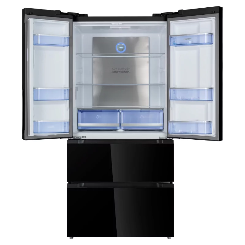 Kontrolsat - Infiniton FRD506Q83GEN American Fridge Freezer (510L - Class E - Black)