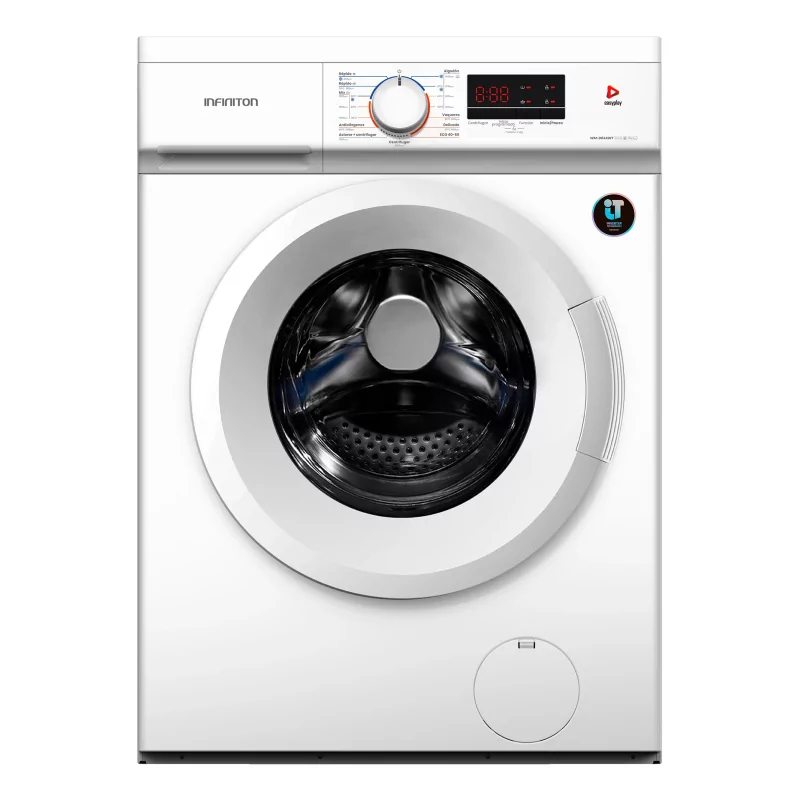 Kontrolsat - Maquina de Lavar Roupa Infiniton WM-D84AWT (8 kg - 1400 rpm - Branco) Kontrolsat - Maquina de Lavar Roupa Infiniton WM-D84AWT (8 kg - 1400 rpm - Branco)