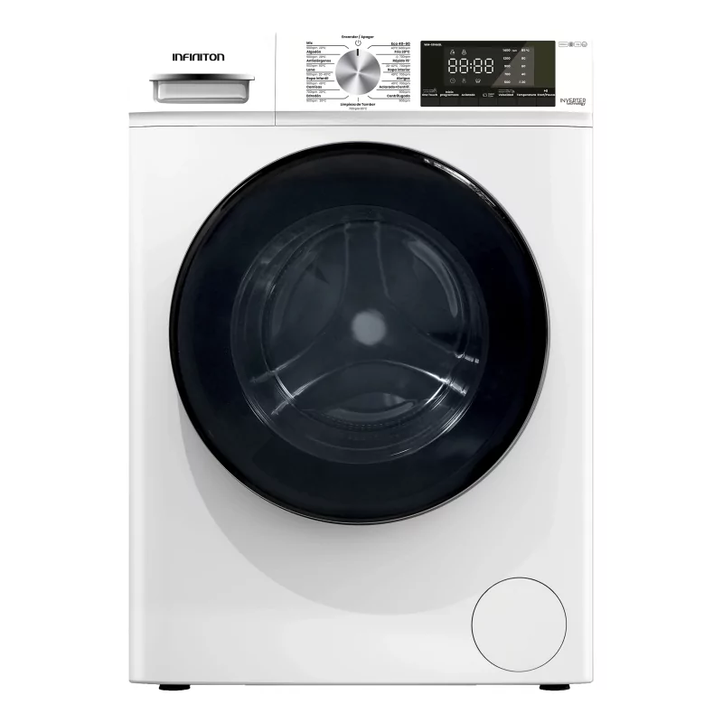 Kontrolsat - Infiniton Washing Machine WM-S84ABL (8 kg - 1400 rpm - White) Kontrolsat - Infiniton Washing Machine WM-S84ABL (8 kg - 1400 rpm - White)